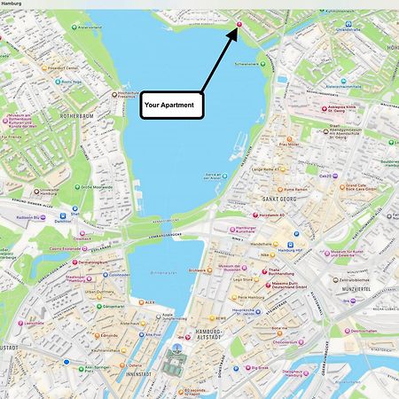 The Suites Alster Waterfront Family Apartments Hambourg Extérieur photo
