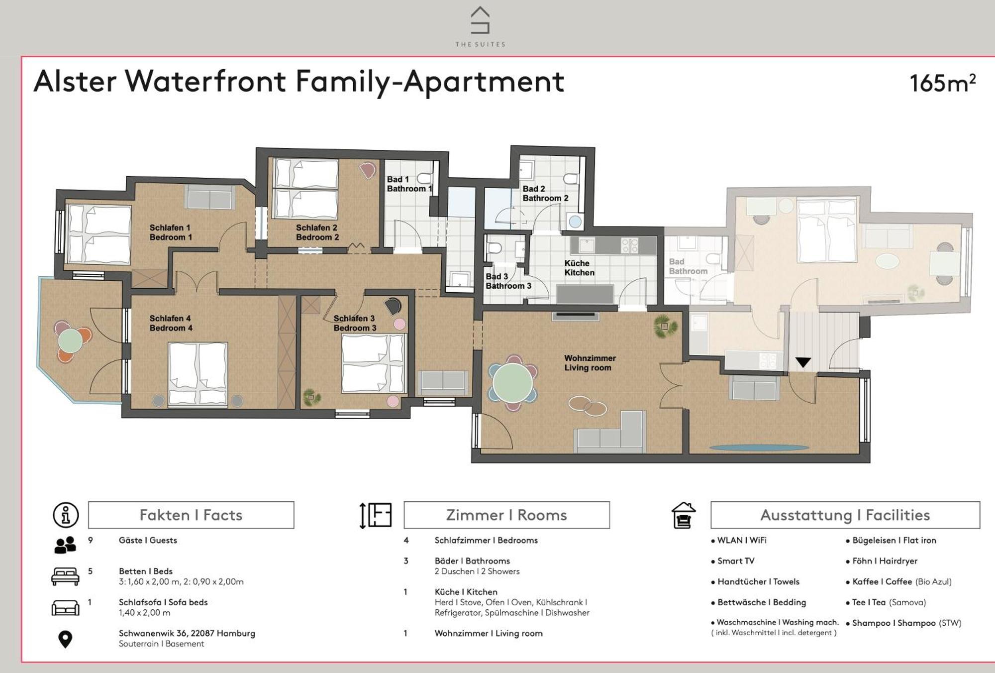 The Suites Alster Waterfront Family Apartments Hambourg Extérieur photo