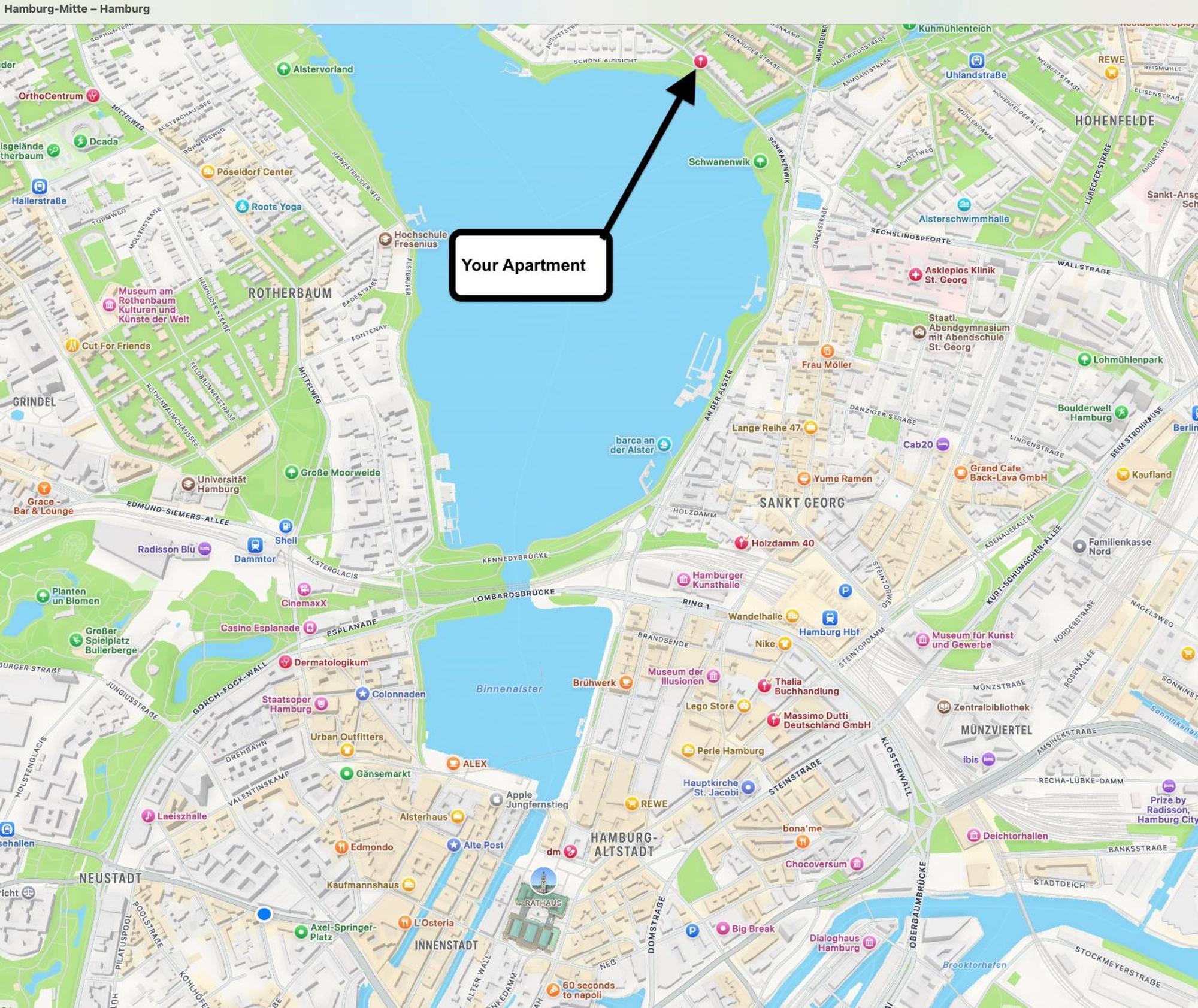 The Suites Alster Waterfront Family Apartments Hambourg Extérieur photo